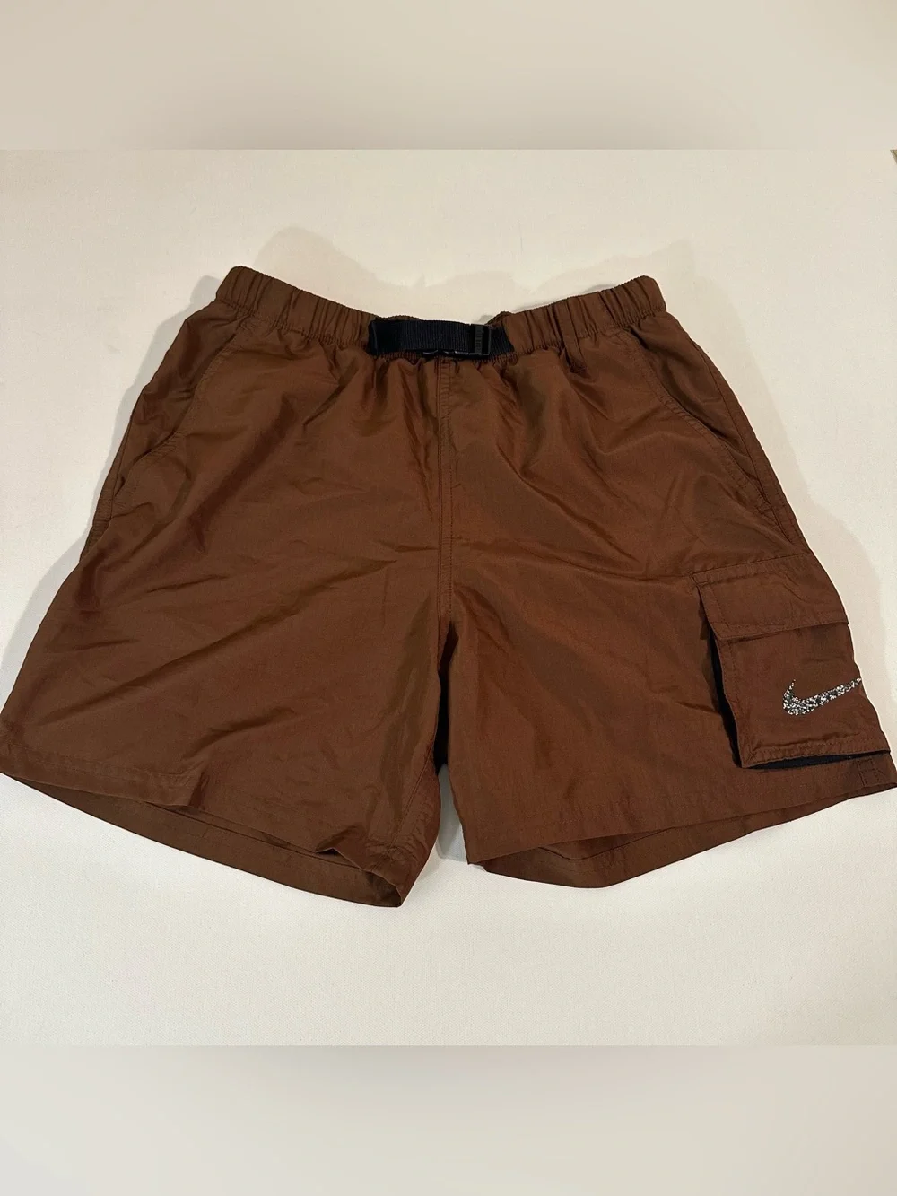 NIKE - PACKABLE BELT UTILITY SWIM SHORT - MENS